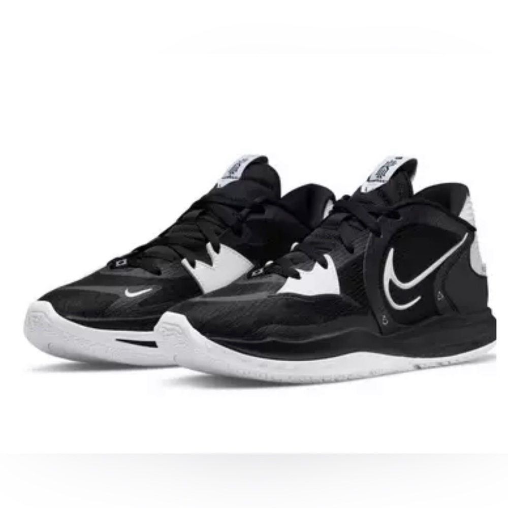 Kyrie Low 5 (Team) Black/White Mens Basketball Shoes